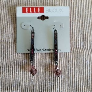 ELLE BIJOUX DANGLE/DROP FASHION EARRINGS
